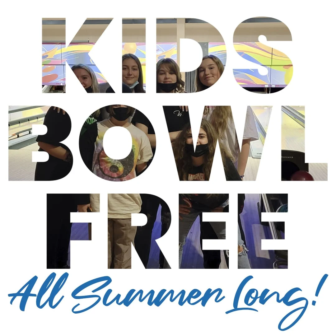 Kids Bowl Free summer promotion at Westbrook Lanes